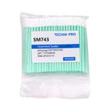 Cleanroom ESD Micro Polyester Knit Swab, Static Dissipative Handle, 100/Bg redirect to product page